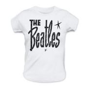 Beatles: Glitter Logo,Girlie (Größe S), T-Shirt