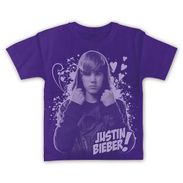 Justin Bieber: Splatter Dots, Kinder Shirt (Gr. 140), T-Shirts