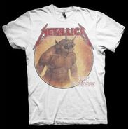 Metallica: Jump In The Fire White (Gr.M), T-Shirt