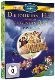 Die tollkühne Hexe in ihrem fliegenden Bett, DVD