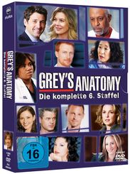 Grey's Anatomy Season 6, 6 DVDs