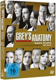 Grey's Anatomy Season 7 Box 2, 3 DVDs