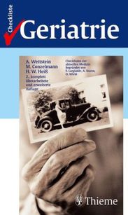 Checkliste Geriatrie, Buch