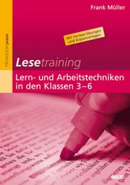 Frank Müller: Lesetraining: Lern- und Arbeitstechniken in den Klassen 3-6, Buch