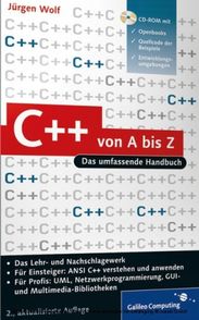 Jürgen Wolf: C++ von A bis Z / Mit CD-ROM, Buch