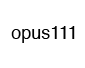 Opus111