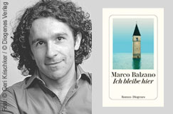 Marco Balzano und das Buchcover