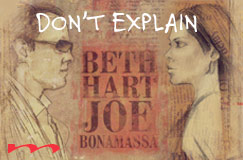 »Beth Hart &amp; Joe Bonamassa: Don’t Explain« auf Transparent Vinyl
