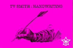 »TV Smith: Handwriting« auf Pink Vinyl