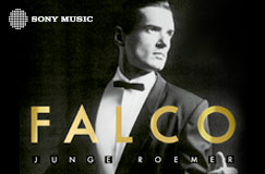 »Falco: Junge Roemer (Deluxe Edition)« auf 2 CDs. Auch auf Vinyl erhältlich.