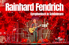 »Rainhard Fendrich: Symphonisch in Schönbrunn« auf 2 CDs und DVD. Auch auf Vinyl erhältlich.