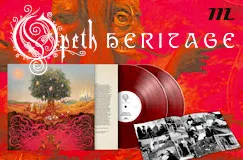 »Opeth: Heritage« auf Black & Red Marbled Vinyl