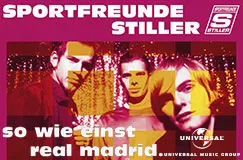 »Sportfreunde Stiller: So wie einst Real Madrid.« auf Weißes Vinyl