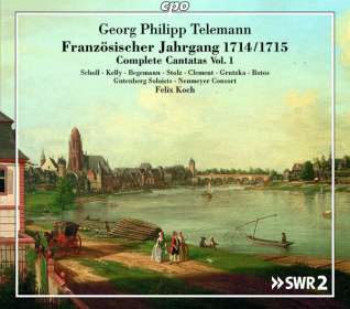 Georg Philipp Telemann (1681-1767): Kantaten - Französischer Jahrgang Vol.1, CD