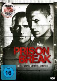 Prison Break (Komplette Serie + Spielfilm »Final Break«), DVD