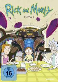 Wesley Archer: Rick and Morty Staffel 5, DVD
