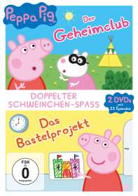 Peppa Pig: Der Geheimclub / Das Bastelprojekt, DVD