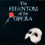 Text: "The Phantom of the Opera", "Limited Edition White Vinyl". Cover mit Rose und Maske, weiße Vinyl-Schallplatte.