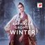 Texte: "RAPHAELA GROMES WINTER". Logo von Sony Classical. Frau in elegantem Mantel vor einem verschneiten Waldhintergrund.