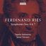 "FERDINAND RIES Symphonies Nos. 6 & 7, Tapiola Sinfonietta, Janne Nisonen." Illustration eines Mannes im Hintergrund.