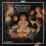 "Michael Praetorius, Puer natus in Bethlehem, Advent and Christmas Music, Bremer Barock Consort, Manfred Cordes." 

Eine religiöse Szene mit Engeln und Krippe.