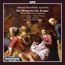 Johann Friedrich Agricola, "Die Hirten bei der Krippe." Gemälde der Geburtsszene mit Hirten, Maria und dem Baby Jesus.