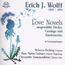 Erich J. Wolff, Love Novels, ausgewählte Lieder, Gesänge, Klavierwerke. Silhouette mit Löwenzahn und fliegenden Samen.