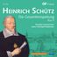 "Heinrich Schütz: Die Gesamteinspielung, Box II, 8 CDs. Dresdner Kammerchor, Hans-Christoph Rademann." Illustration von Heinrich Schütz.