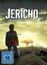„Jericho – Die komplette Serie“. Ein kindlicher Umriss blickt auf eine Atomexplosion am Horizont. FSK 16 Logo unten links.