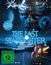 „THE LAST STARFIGHTER“ ist prominent, mit Untertitel „Sieger über tausend Sonnen“. Sci-Fi-Design mit Raumschiff und Alienkopf.