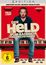 "Der Held vom Bahnhof Friedrichstraße", eine Person sitzt auf einem Zug, roter Hintergrund, diverse Filminformationen.