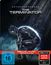 SCHWARZENEGGER, THE TERMINATOR, 4K ULTRA HD + BLU-RAY + BONUS-BLU-RAY, FSK ab 16 freigegeben. Illustration eines humanoiden Roboters.