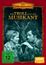 „Der Troll und der Musikant“. Roter Rahmen, Menschen in historischer Kleidung.
