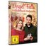 DVD-Cover: "Angel Falls: Eine Bilderbuch-Weihnacht". FSK 6. Zwei Personen halten eine Schneekugel vor einem Weihnachtsbaum.