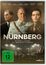 "NÜRNBERG" steht im Mittelpunkt, darunter "Russell Crowe ist Hermann Göring". Darunter eine Gerichtsszene mit vielen Menschen.