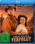 Text: "Blu-ray-Premiere • In HD neu abgetastet", "Robert Mitchum", "Verfolgt", "FSK ab 12". Western-Szene mit Mann und Frau.