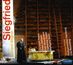 Text: "Siegfried Richard Wagner", "Christian Franz", "Simone Young Philharmoniker Hamburg". Szene: Mann mit Stock vor Bücherregal.