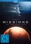 Text: "MISSIONS – Die komplette Serie". Ein Astronaut im Weltraum über einem Planeten. FSK 16 Logo unten links.