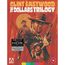 Text: "CLINT EASTWOOD THE DOLLARS TRILOGY", "4K Ultra HD", "HDR". Illustration: Drei Männer im Westernstil.