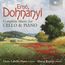 Ernő Dohnányi: Complete Music for Cello & Piano. Landschaft mit Mohnfeld, sanfte Hügel und ein großer Baum.