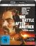 "Vorläufige Abbildung" und "ONE BATTLE AFTER ANOTHER". Ein Mann mit Bart und Gewehr, 4K Ultra HD + Blu-ray Cover.