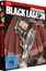 "Black Lagoon", "The Second Barrage", "Die komplette 2. Staffel", Illustration eines blutbefleckten Revolvers in einer Hand.