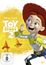 „TOY STORY 2“, FSK ab 0, freigegeben. Ein fröhlicher Cartoon-Cowgirl-Charakter vor gelbem Hintergrund.