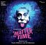 Texte: "Einstein A Matter of Time", "Musical von Frank Wildhorn und Gil Mehmert". Illustration von Einstein vor Formeln.