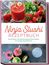„Ninja Slushi Rezeptbuch“ steht auf dem Einband mit Bildern von bunten Slushies und frischen Früchten.