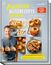 "Airfryer-Blitzrezepte Backen", "Spiegel Bestseller-Autor". Fotos von Gebäck und Broten, Mann mit Tablett voller Brötchen.