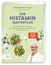 "ERNÄHRUNGS-DOC Dr. med. Jörn Klasen, DER HISTAMIN MASTERPLAN. Zwei Teller mit Salaten und ein lächelnder älterer Mann."