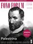 FONO FORUM, Titelgeschichte: Palestrina. Thema: 300 Jahre Vivaldis "Vier Jahreszeiten". Schwarz-weiße Illustration., Zeitschrift