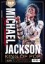 Michael Jackson "Das Sonderheft" in großen Lettern. Er singt leidenschaftlich, trägt einen glitzernden, militärischen Anzug., Zeitschrift