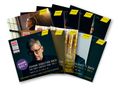 Mehrere CD-Cover mit "Johann Sebastian Bach" und "hänssler CLASSIC", zentrale Person abgebildet, teils Waldmotiv., 20 CDs